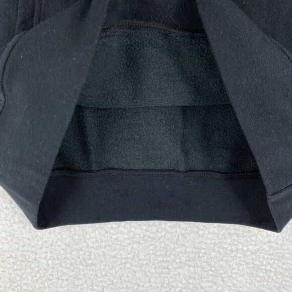 ZO•ON Iceland Hoodie Mens Size XXS Black Grey Hooded Sweatshirt Kangaroo Pocket - Picture 4 of 14